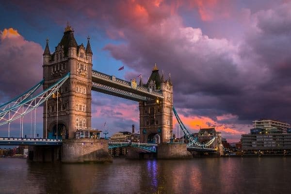 séjour jeune londres